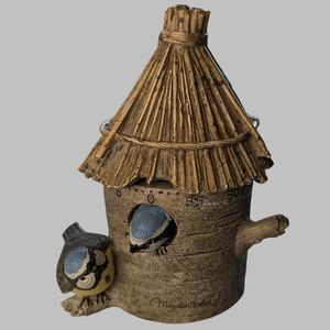 Hallmark Birdhouse Kitchen Timer Marjolein Bastin Natures Sketchbook Blue Birds